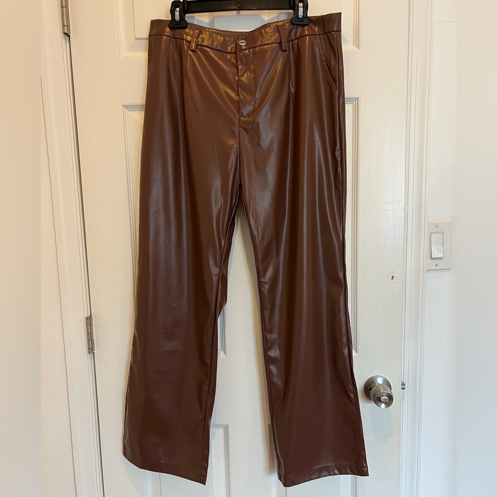 NWT Princess Polly Lillie Pu Pants - Picture 4 of 8